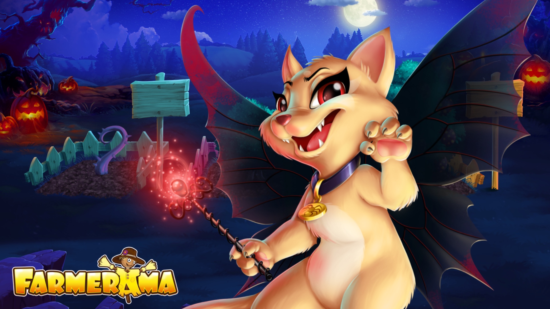 Wallpaper - Animal Training - Cat Fairy.JPG