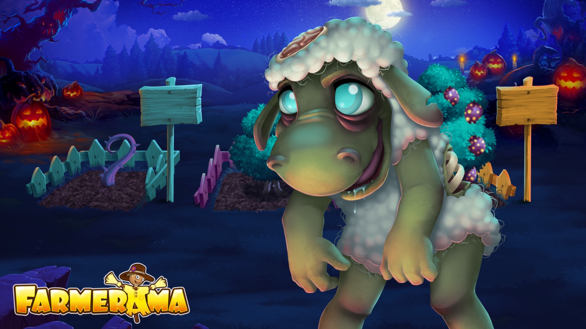 Wallpaper - Animal Training - Zombie Sheep.JPG